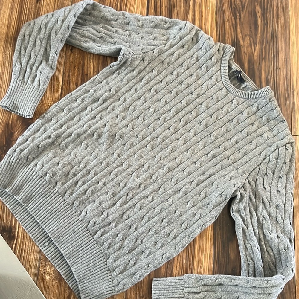 GAP cable knit cotton sweater, size M